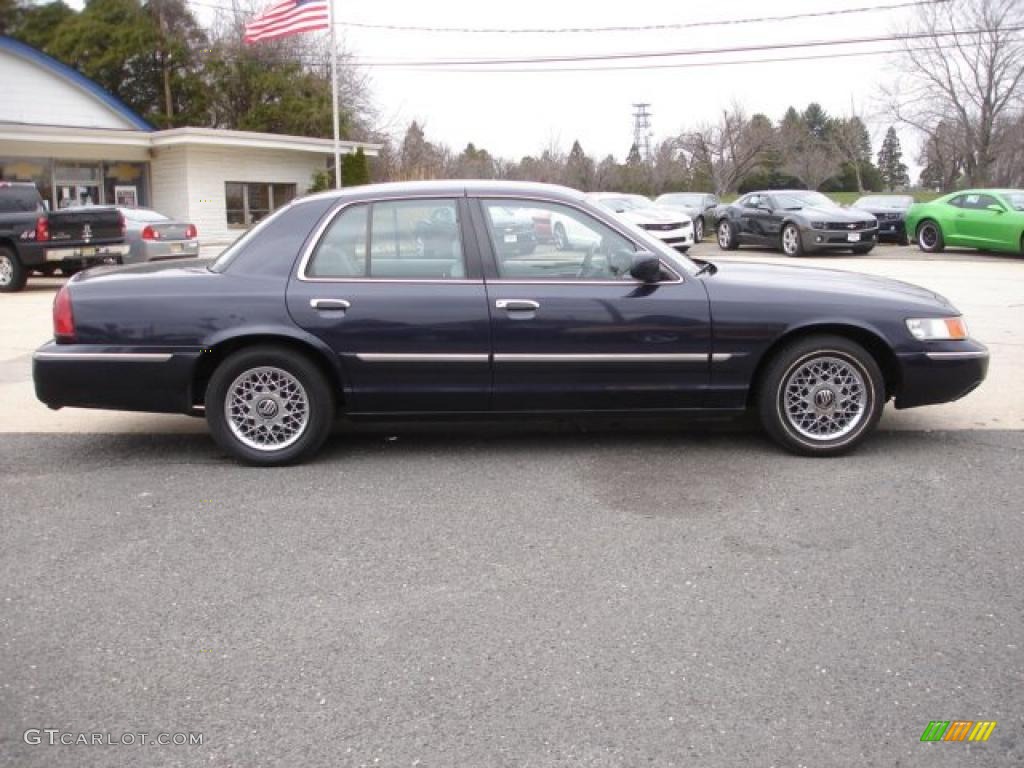 Deep Wedgewood Blue Metallic 1999 Mercury Grand Marquis GS Exterior Photo #47789928