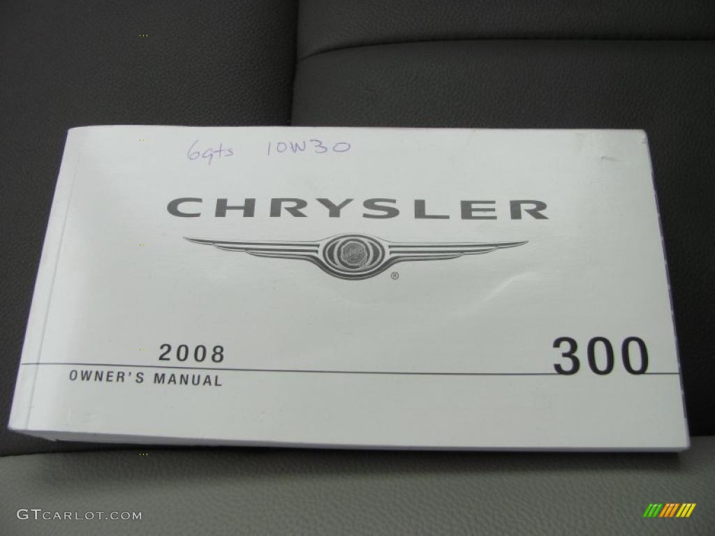 2008 300 Touring Signature Series - Dark Titanium Metallic / Dark Khaki/Light Graystone photo #4