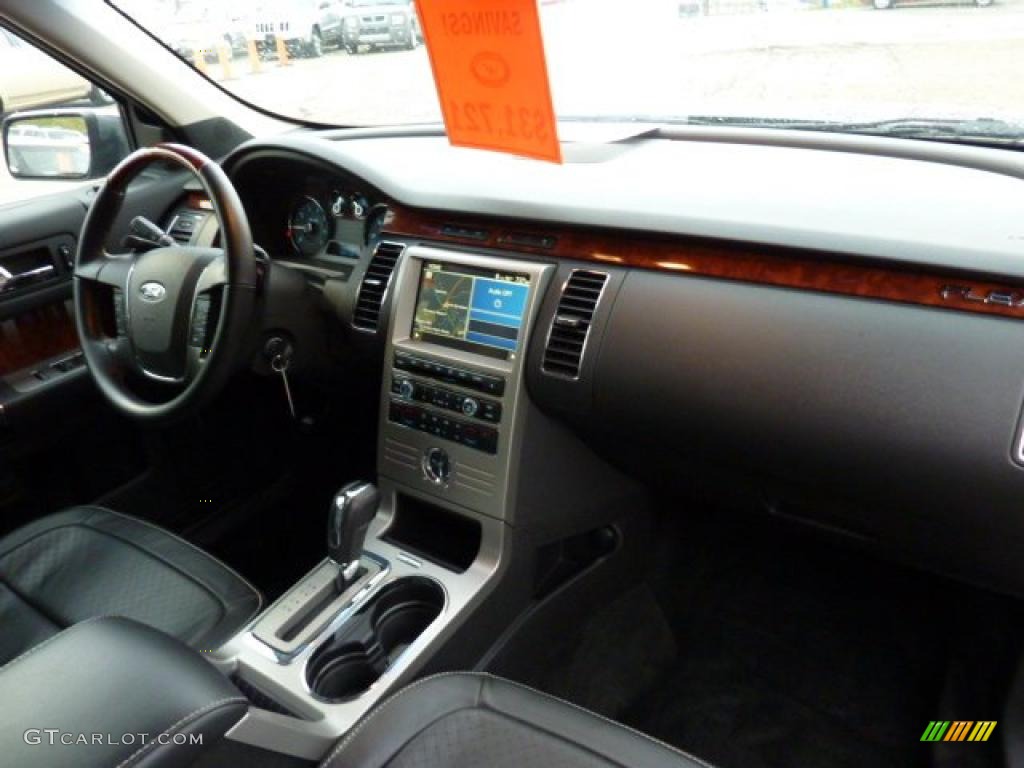 2010 Ford Flex Limited EcoBoost AWD Charcoal Black Dashboard Photo #47791227
