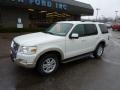 2010 White Suede Ford Explorer Eddie Bauer 4x4  photo #8