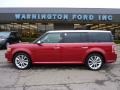 2010 Red Candy Metallic Ford Flex Limited EcoBoost AWD  photo #1