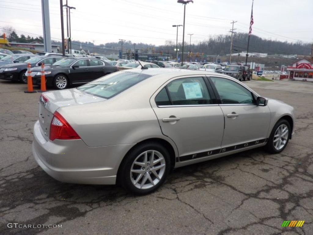 2010 Fusion SEL V6 - Smokestone Metallic / Medium Light Stone photo #4