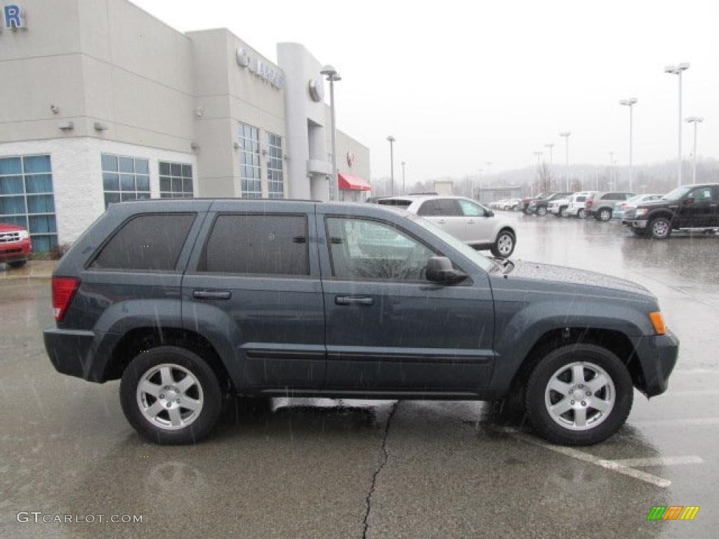2008 Grand Cherokee Laredo 4x4 - Steel Blue Metallic / Dark Slate Gray/Light Graystone photo #2