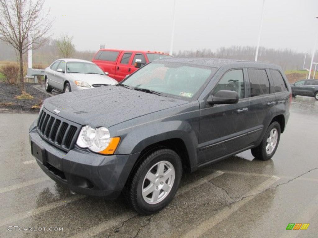 2008 Grand Cherokee Laredo 4x4 - Steel Blue Metallic / Dark Slate Gray/Light Graystone photo #4