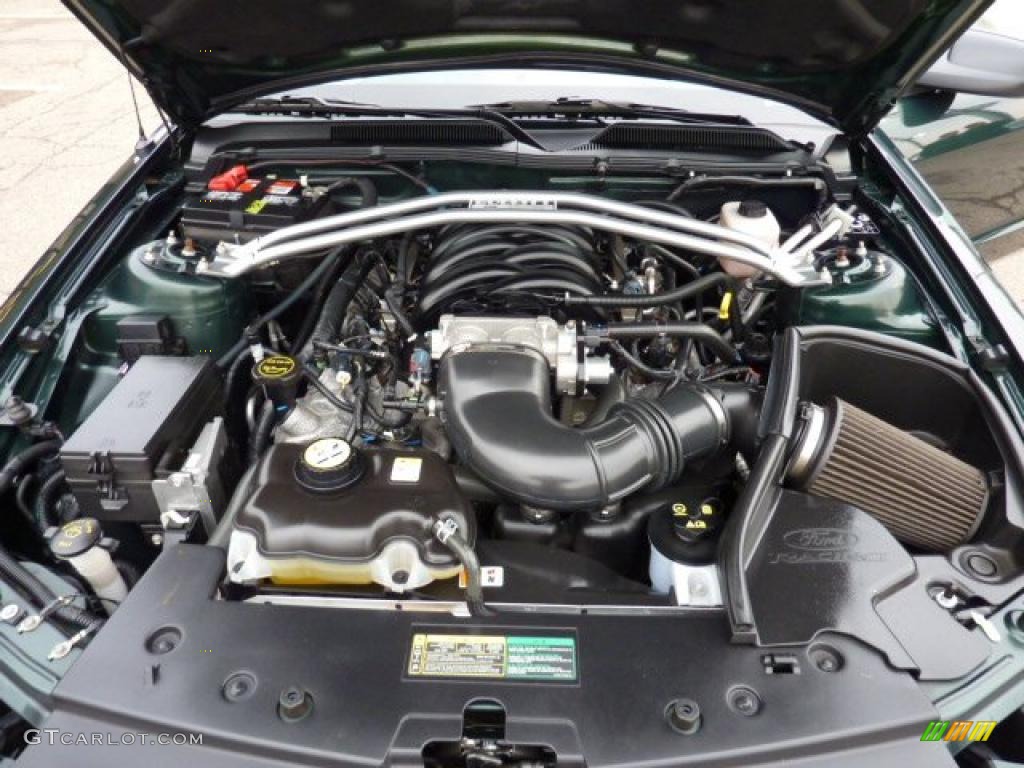 2008 Ford Mustang Bullitt Coupe 4.6 Liter SOHC 24-Valve VVT V8 Engine Photo #47792428