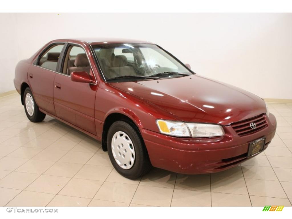 Vintage Red Pearl Toyota Camry