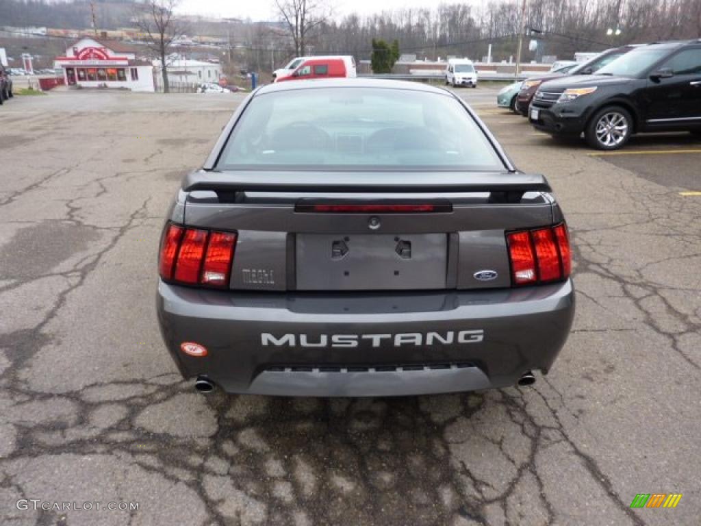 2003 Mustang Mach 1 Coupe - Dark Shadow Grey Metallic / Dark Charcoal photo #3