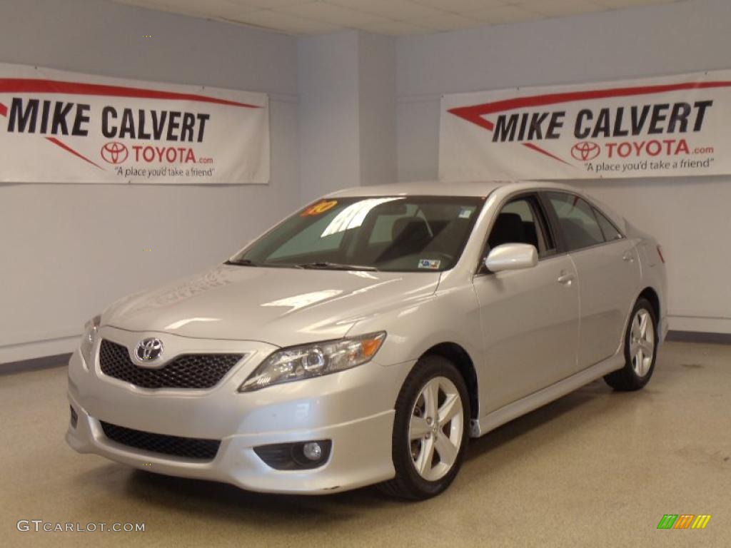 2010 Camry SE - Classic Silver Metallic / Ash Gray photo #1