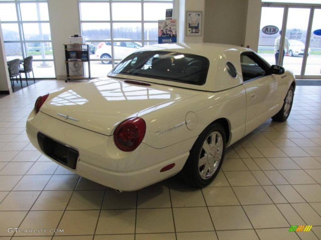 Whisper White 2002 Ford Thunderbird Premium Roadster Exterior Photo #47793805