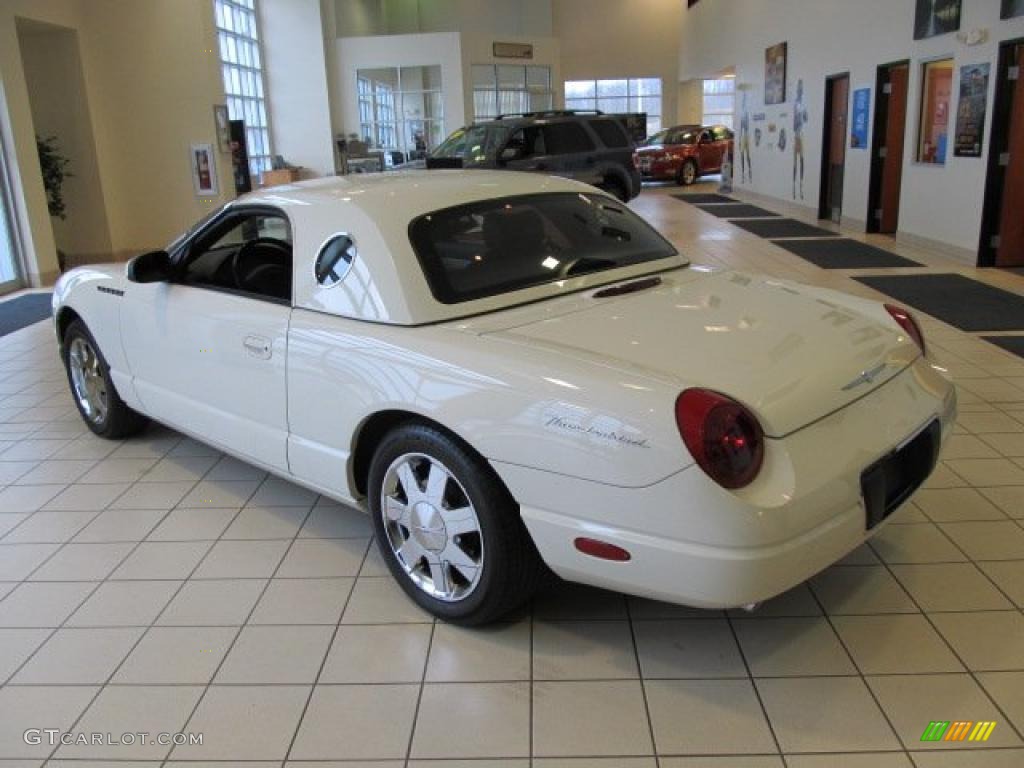 Whisper White 2002 Ford Thunderbird Premium Roadster Exterior Photo #47793835