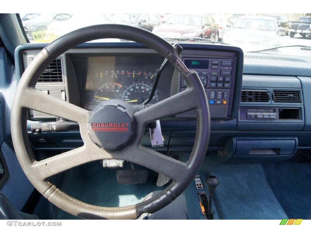 1994 C/K K1500 Z71 Regular Cab 4x4 - Indigo Metallic / Blue photo #26