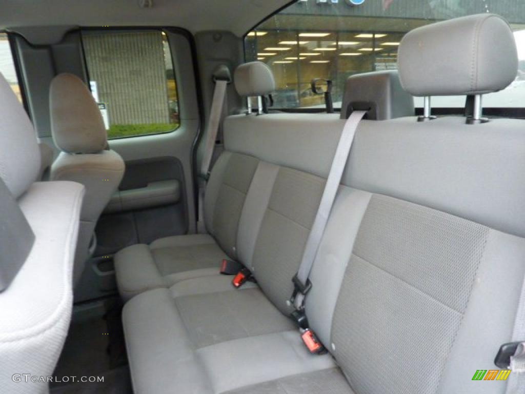 2004 F150 XLT SuperCab 4x4 - Dark Shadow Grey Metallic / Black/Medium Flint photo #13