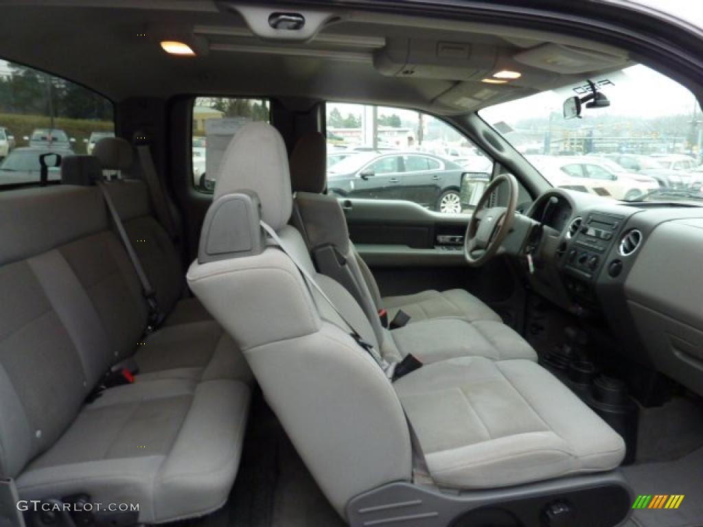 2004 F150 XLT SuperCab 4x4 - Dark Shadow Grey Metallic / Black/Medium Flint photo #16