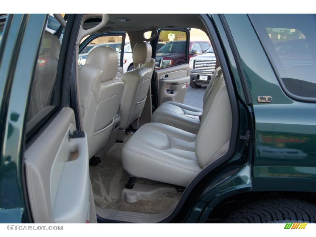 2003 Tahoe LT 4x4 - Dark Green Metallic / Tan/Neutral photo #10