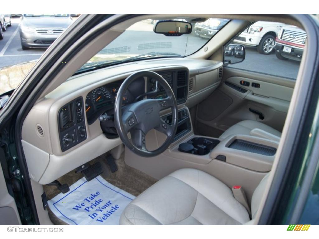 2003 Tahoe LT 4x4 - Dark Green Metallic / Tan/Neutral photo #30