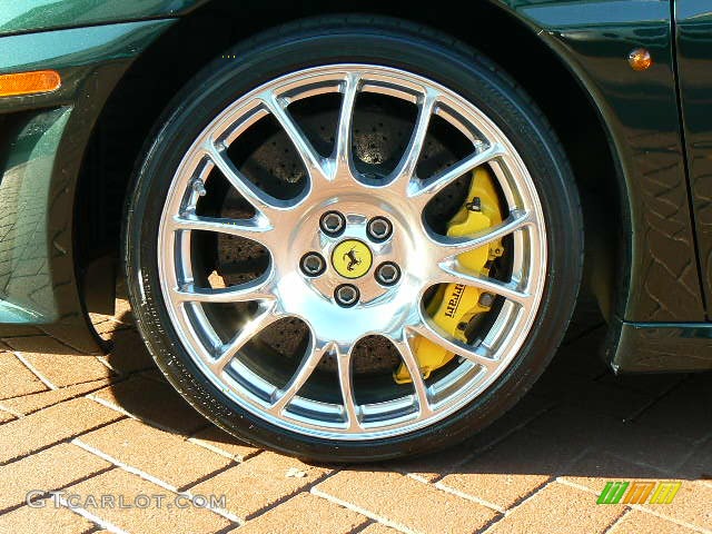 2008 F430 Coupe - Verde Zeltweg (Metallic Green) / Natural (Saddle) photo #17