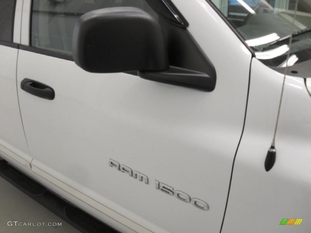 2007 Ram 1500 Lone Star Edition Quad Cab - Bright White / Khaki Beige photo #27