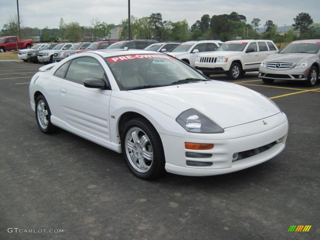 Northstar White 2000 Mitsubishi Eclipse GT Coupe Exterior Photo #47798429