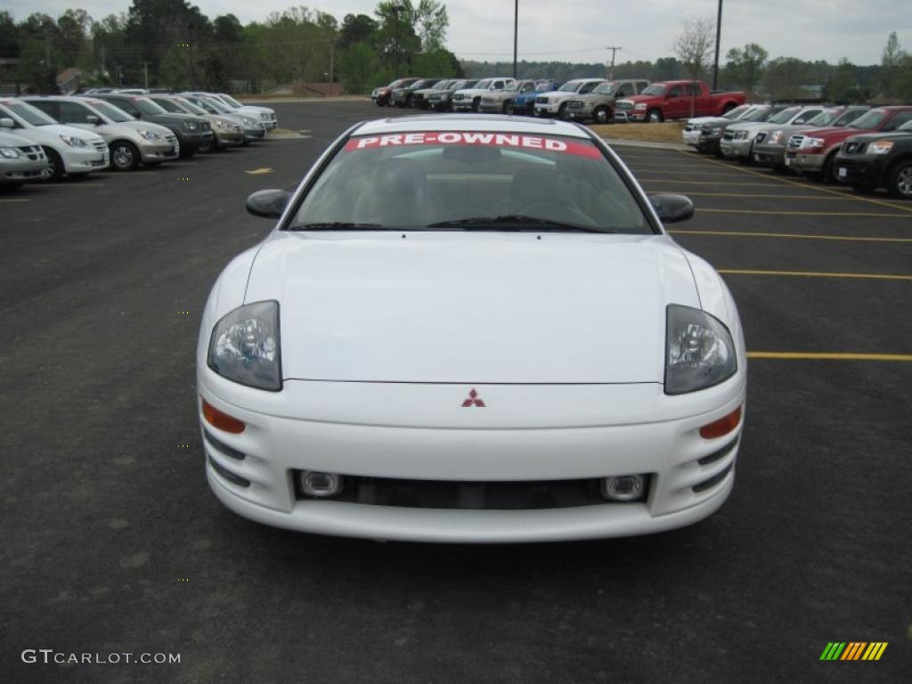 2000 Eclipse GT Coupe - Northstar White / Beige photo #8