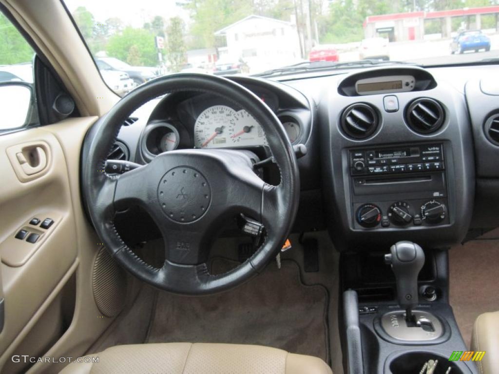 2000 Eclipse GT Coupe - Northstar White / Beige photo #12