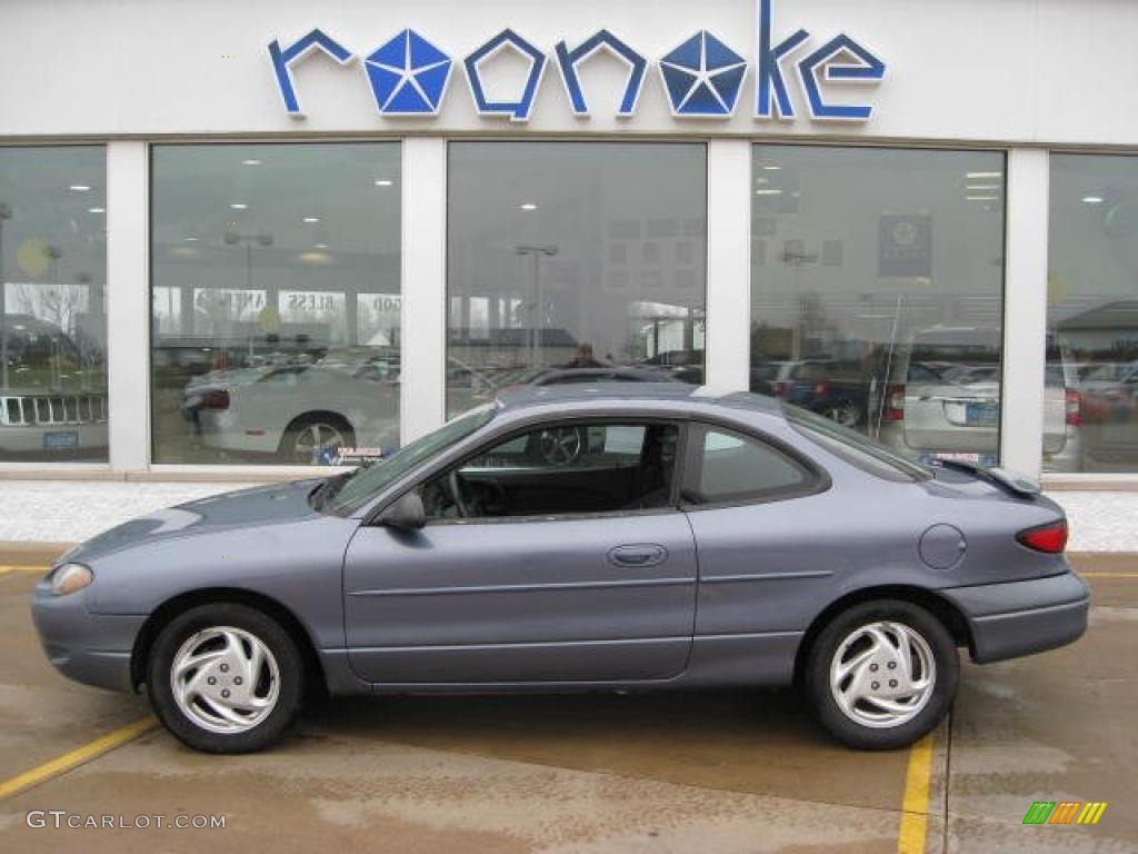 1999 Escort ZX2 Coupe - Graphite Blue Metallic / Medium Graphite photo #1