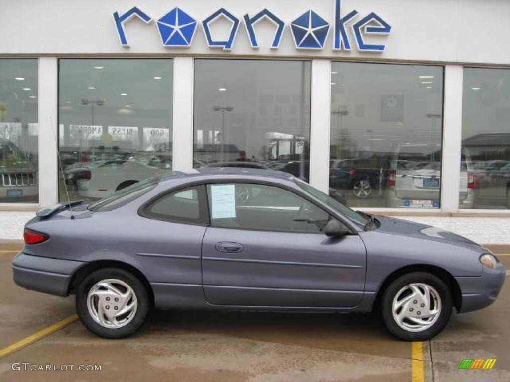 1999 Escort ZX2 Coupe - Graphite Blue Metallic / Medium Graphite photo #2