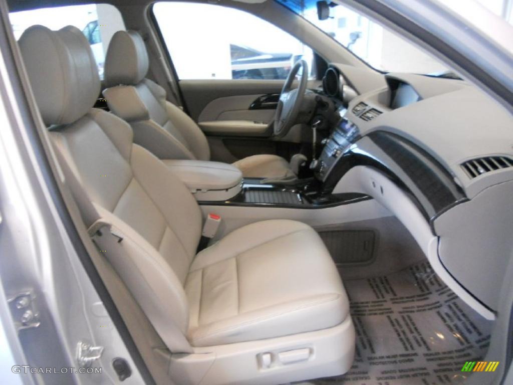 2007 MDX Technology - Billet Silver Metallic / Taupe photo #14