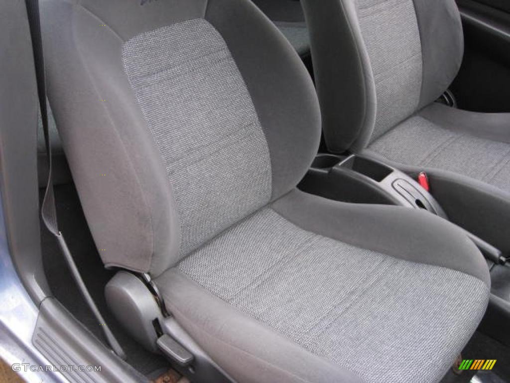 1999 Escort ZX2 Coupe - Graphite Blue Metallic / Medium Graphite photo #7