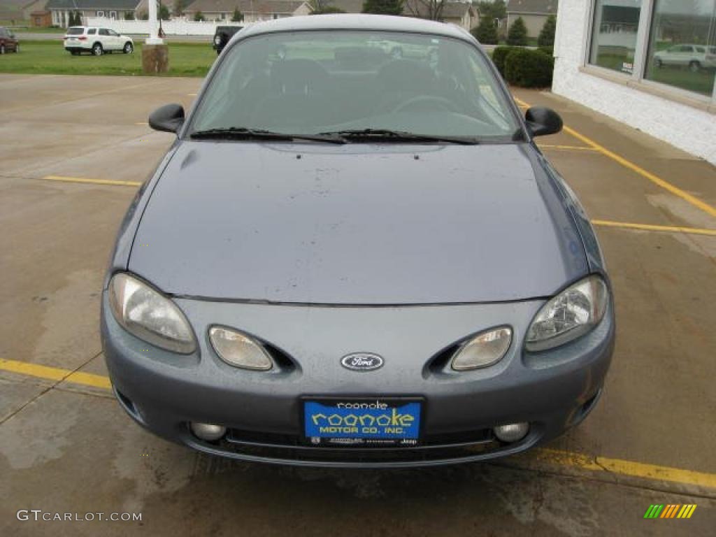 1999 Escort ZX2 Coupe - Graphite Blue Metallic / Medium Graphite photo #21