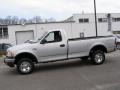 2002 Silver Metallic Ford F150 XL Regular Cab 4x4  photo #5