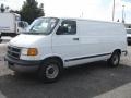 2001 Bright White Dodge Ram Van 1500  photo #3