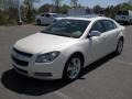 2011 White Diamond Tricoat Chevrolet Malibu LT  photo #1