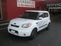 2011 Clear White/Grey Graphics Kia Soul White Tiger Special Edition  photo #1