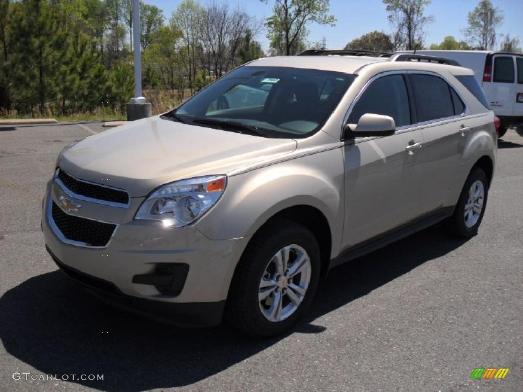 2011 Equinox LT AWD - Gold Mist Metallic / Jet Black photo #1