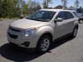 2011 Gold Mist Metallic Chevrolet Equinox LT AWD  photo #1