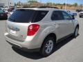 2011 Gold Mist Metallic Chevrolet Equinox LT AWD  photo #4