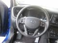 2011 Kia Optima Black Sport Interior Steering Wheel Photo