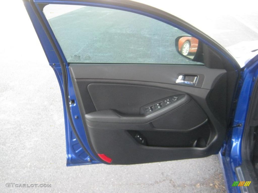 2011 Kia Optima SX Black Sport Door Panel Photo #47802947