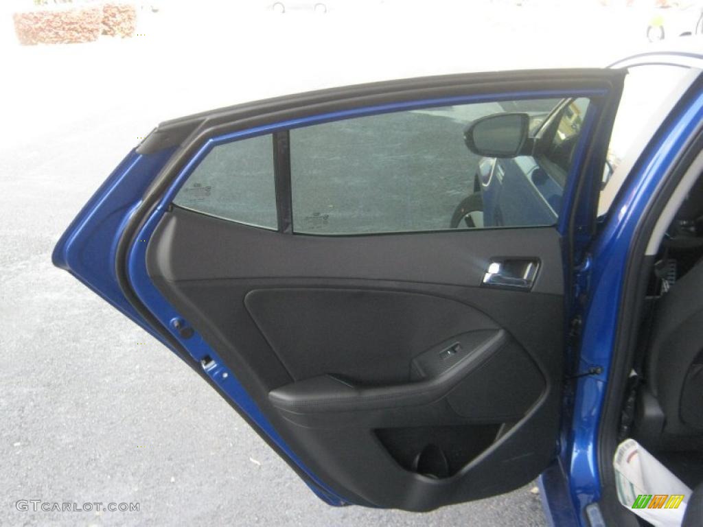 2011 Kia Optima SX Black Sport Door Panel Photo #47802977