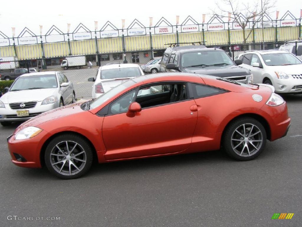 Sunset Pearlescent 2011 Mitsubishi Eclipse GS Sport Coupe Exterior Photo #47803220