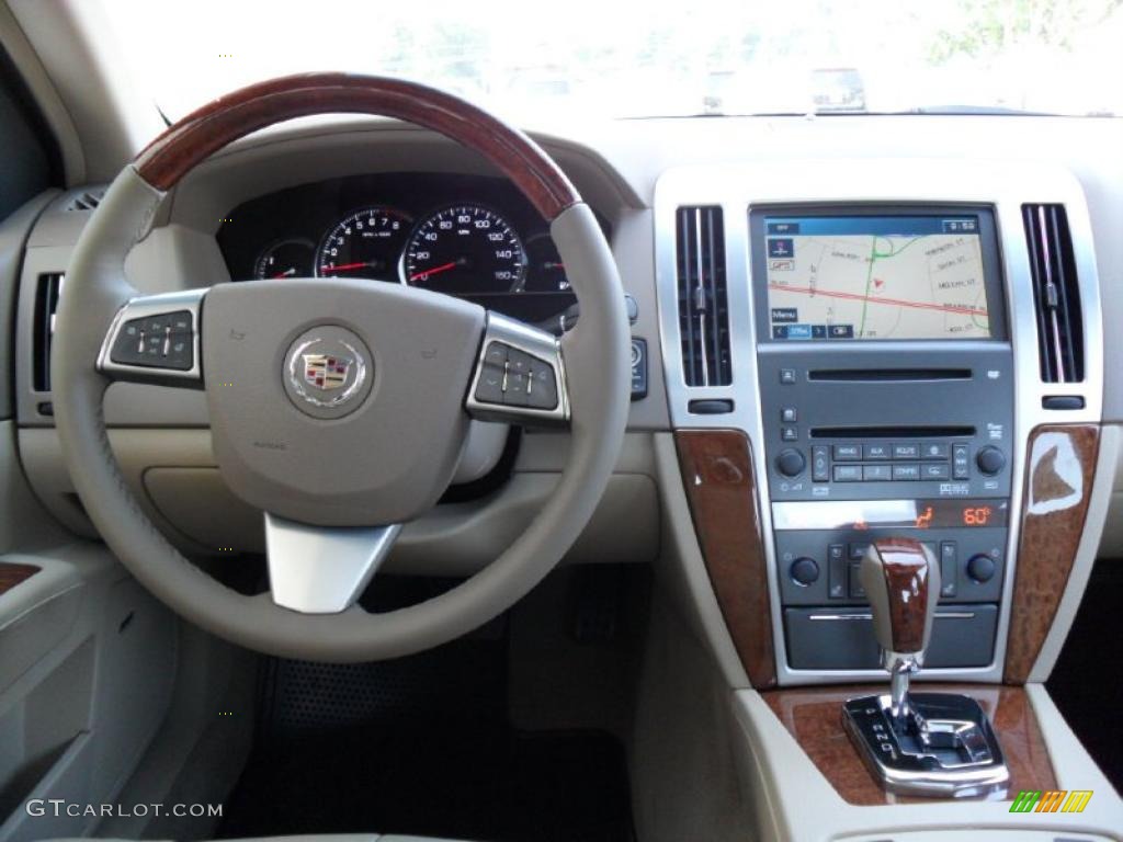 2011 Cadillac STS V6 Premium Cashmere/Dark Cashmere Dashboard Photo #47803964