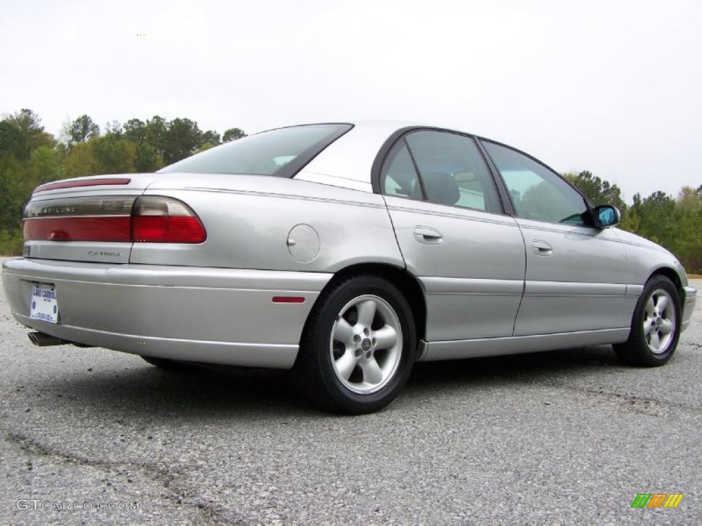 1998 Catera  - Platinum Silver / Ebony Black photo #3