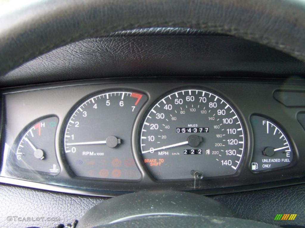 1998 Cadillac Catera Standard Catera Model Gauges Photo #47804864