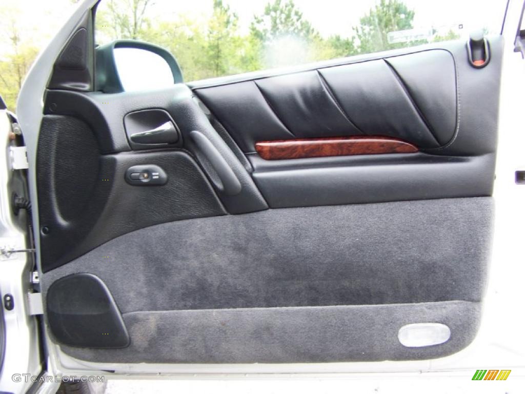 1998 Cadillac Catera Standard Catera Model Ebony Black Door Panel Photo #47804972