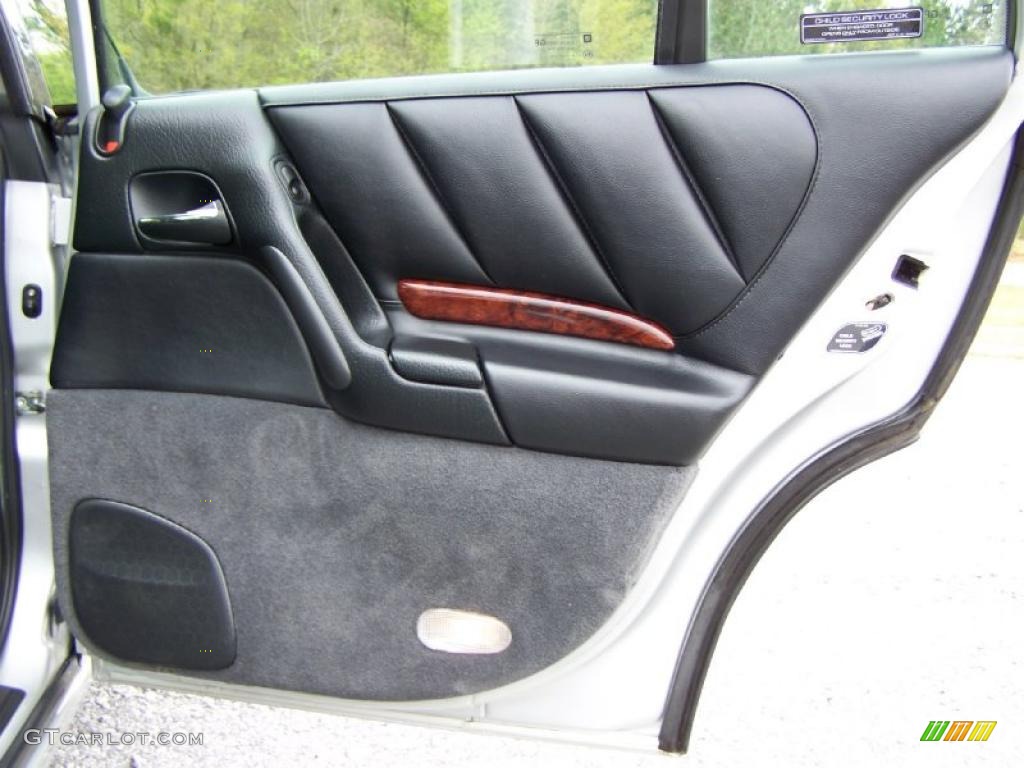 1998 Cadillac Catera Standard Catera Model Ebony Black Door Panel Photo #47805002