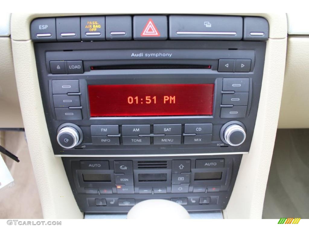 2008 Audi A4 2.0T quattro Sedan Controls Photo #47805116