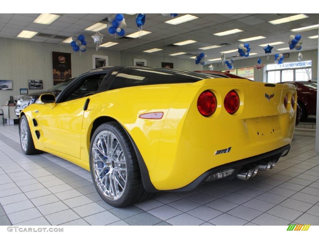 Velocity Yellow 2011 Chevrolet Corvette ZR1 Exterior Photo #47805185