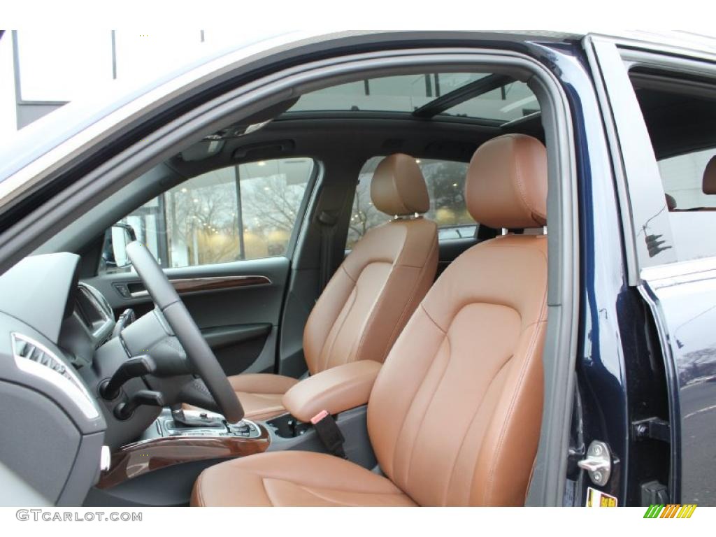 Cinnamon Brown Interior 2011 Audi Q5 2.0T quattro Photo #47805845
