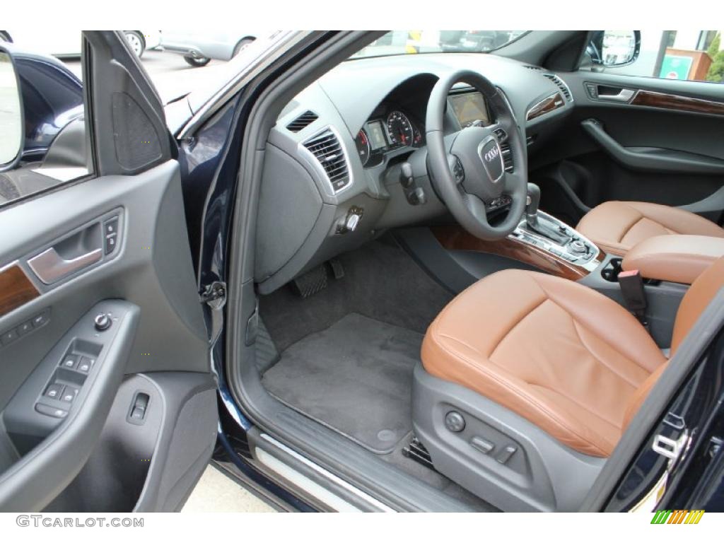 Cinnamon Brown Interior 2011 Audi Q5 2.0T quattro Photo #47805860