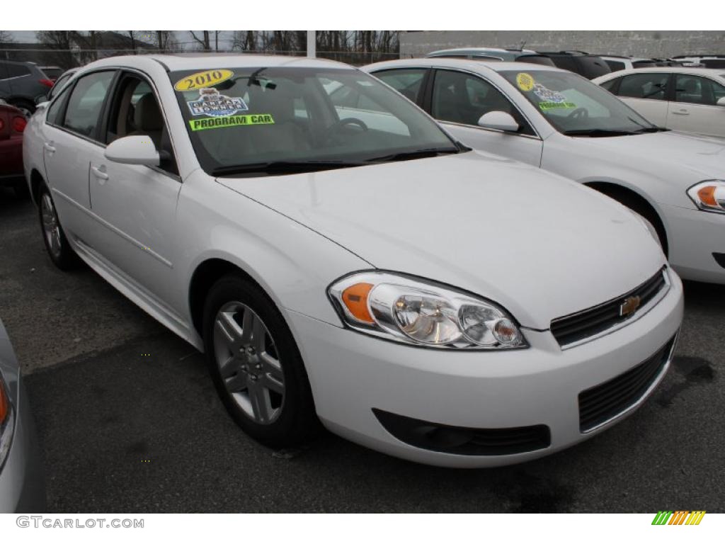 2010 Impala LT - Summit White / Neutral photo #4
